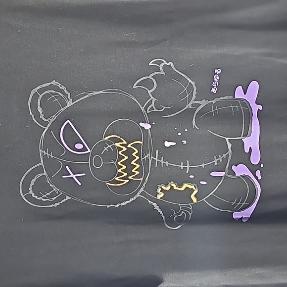 Angry Teddy T-shirt - Picture 2 of 4